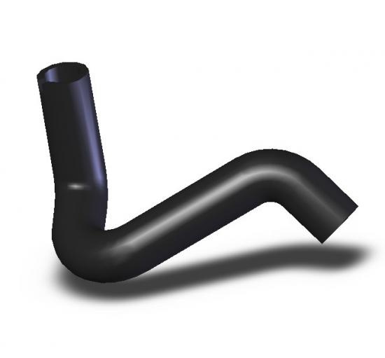 flexible rubber air breather hoses