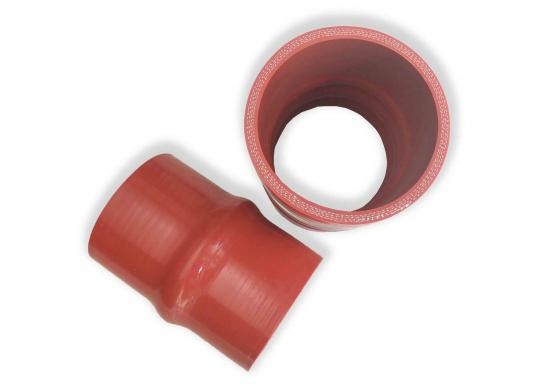 Custom Made Reinforced Red Silicone Hump Hoses