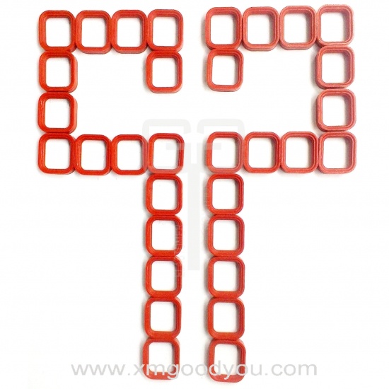 Silicone Rubber Parts Silicone Wire Connector Sealing Gasket 